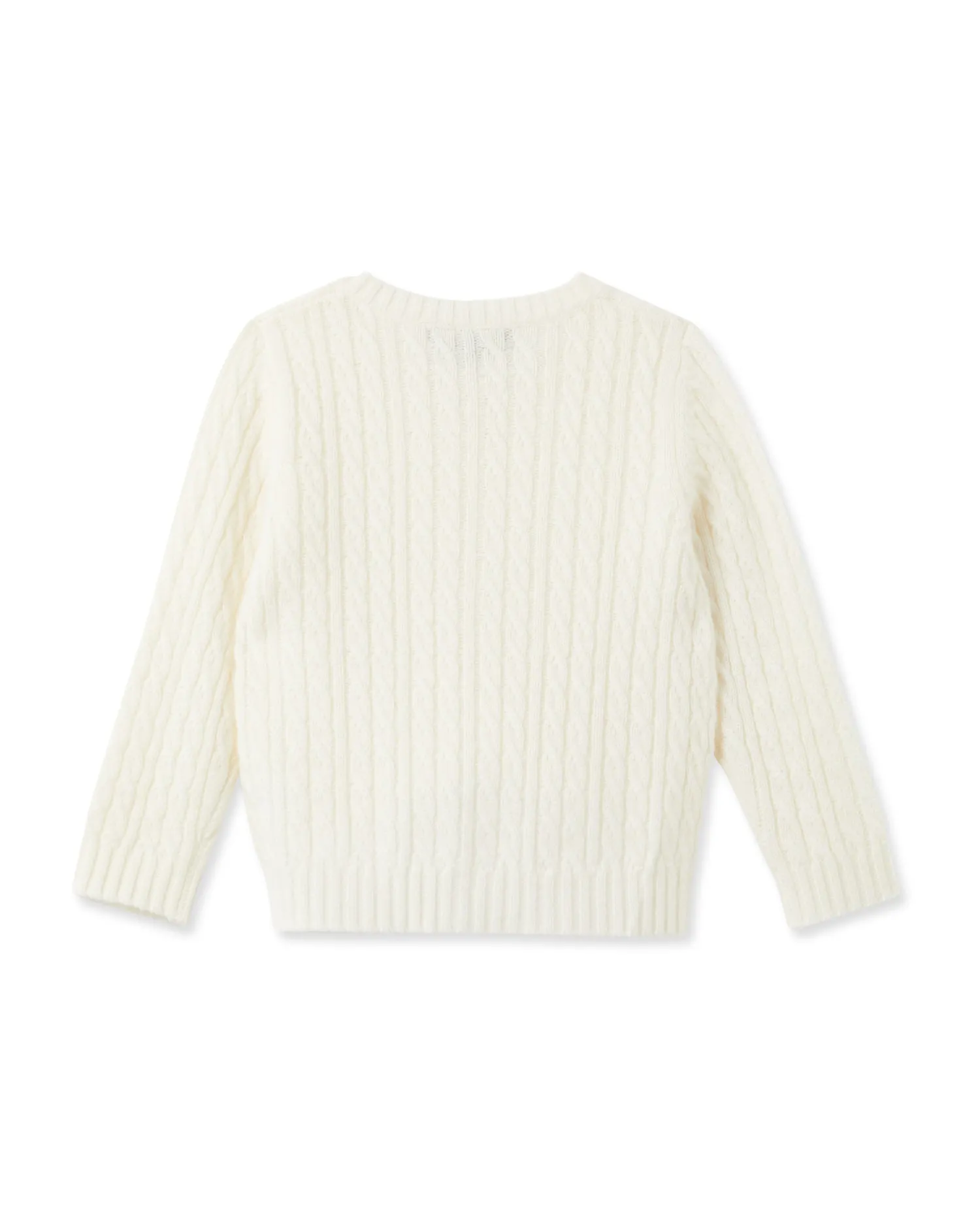 N.Peal Baby*Cable Cashmere Cardigan