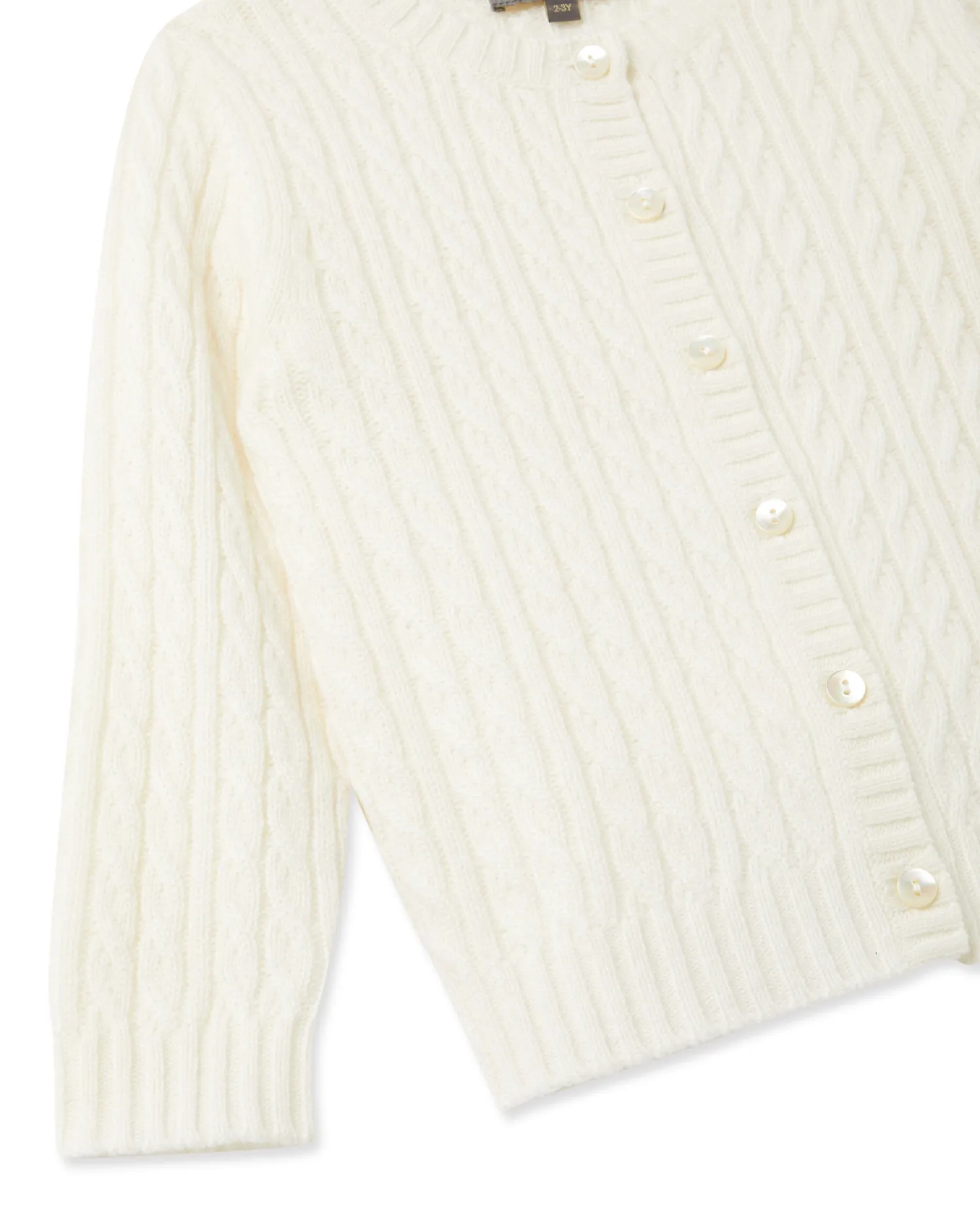 N.Peal Baby*Cable Cashmere Cardigan