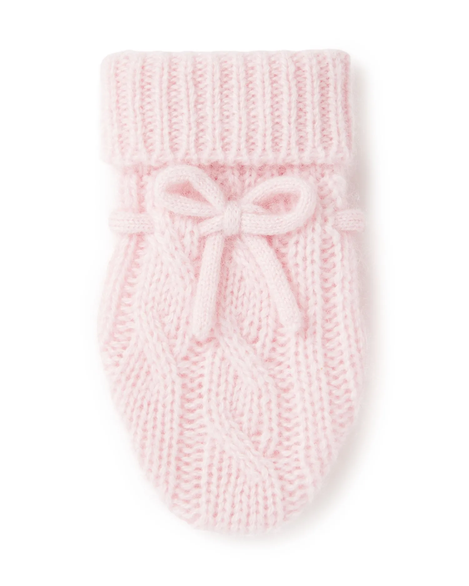 N.Peal Baby*Cable Cashmere Mittens