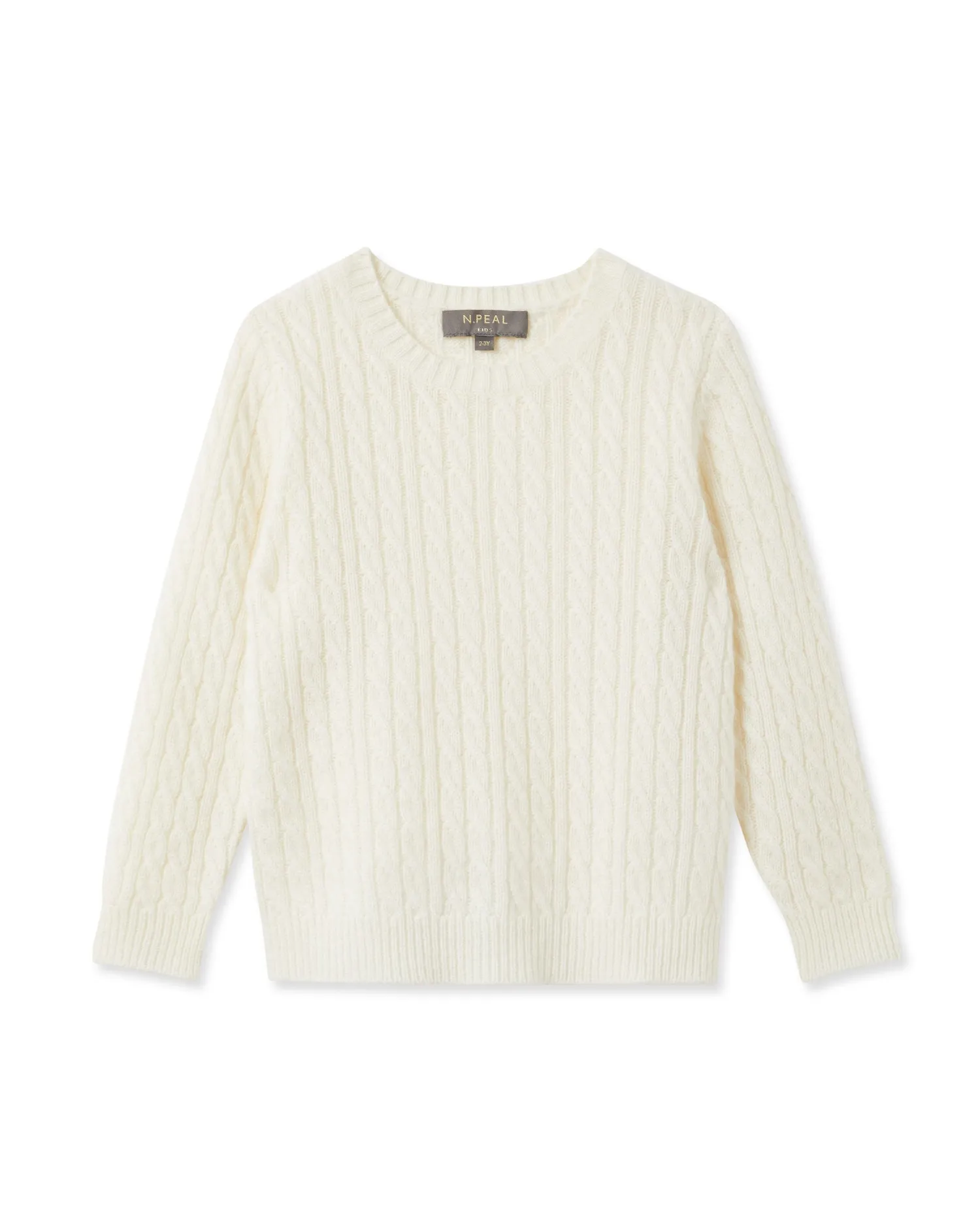 N.Peal Baby*Cable Cashmere Sweater