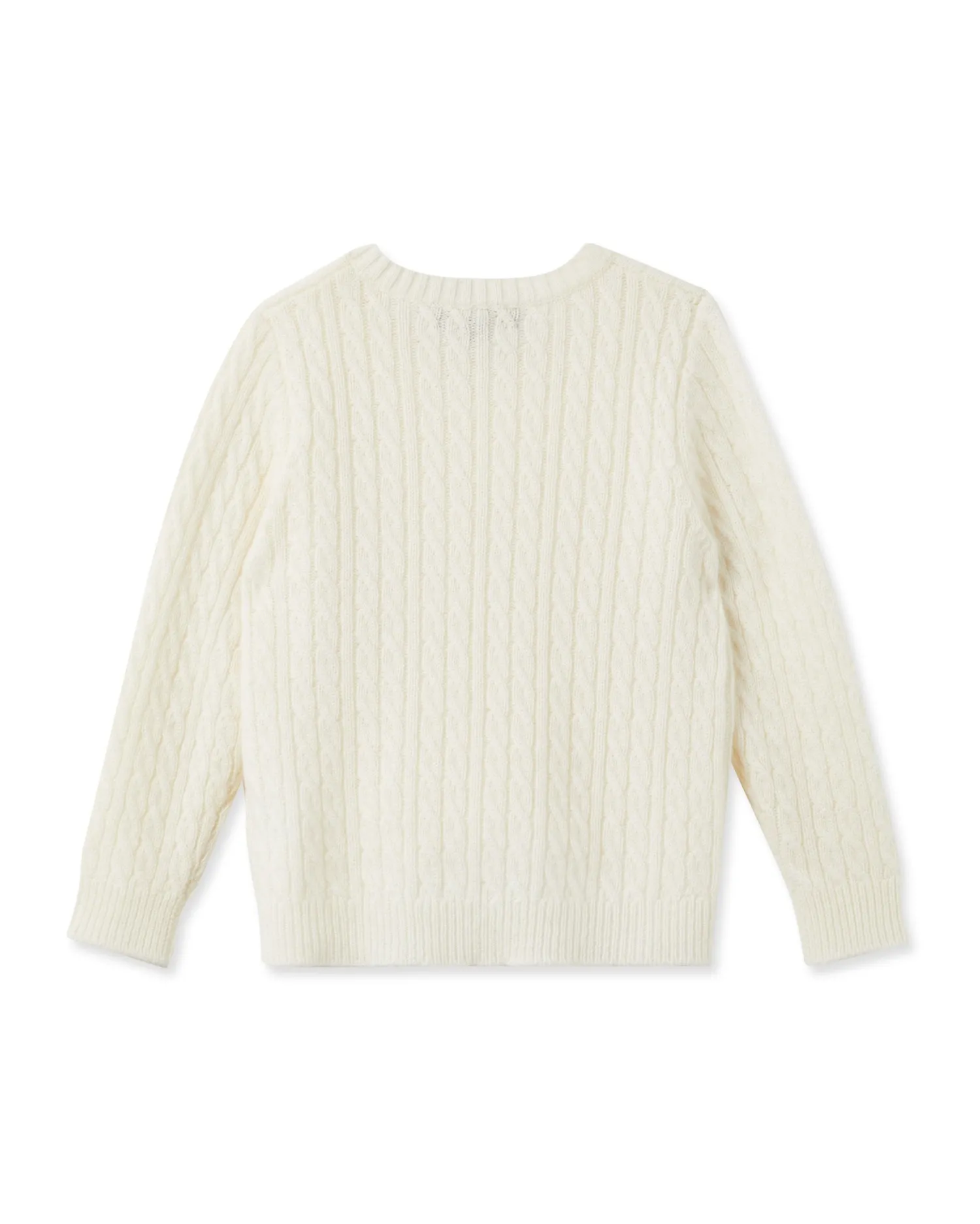 N.Peal Baby*Cable Cashmere Sweater