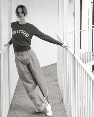 Women N.Peal Red | Organic Cashmere*Hollywood Authentic The Hollywood