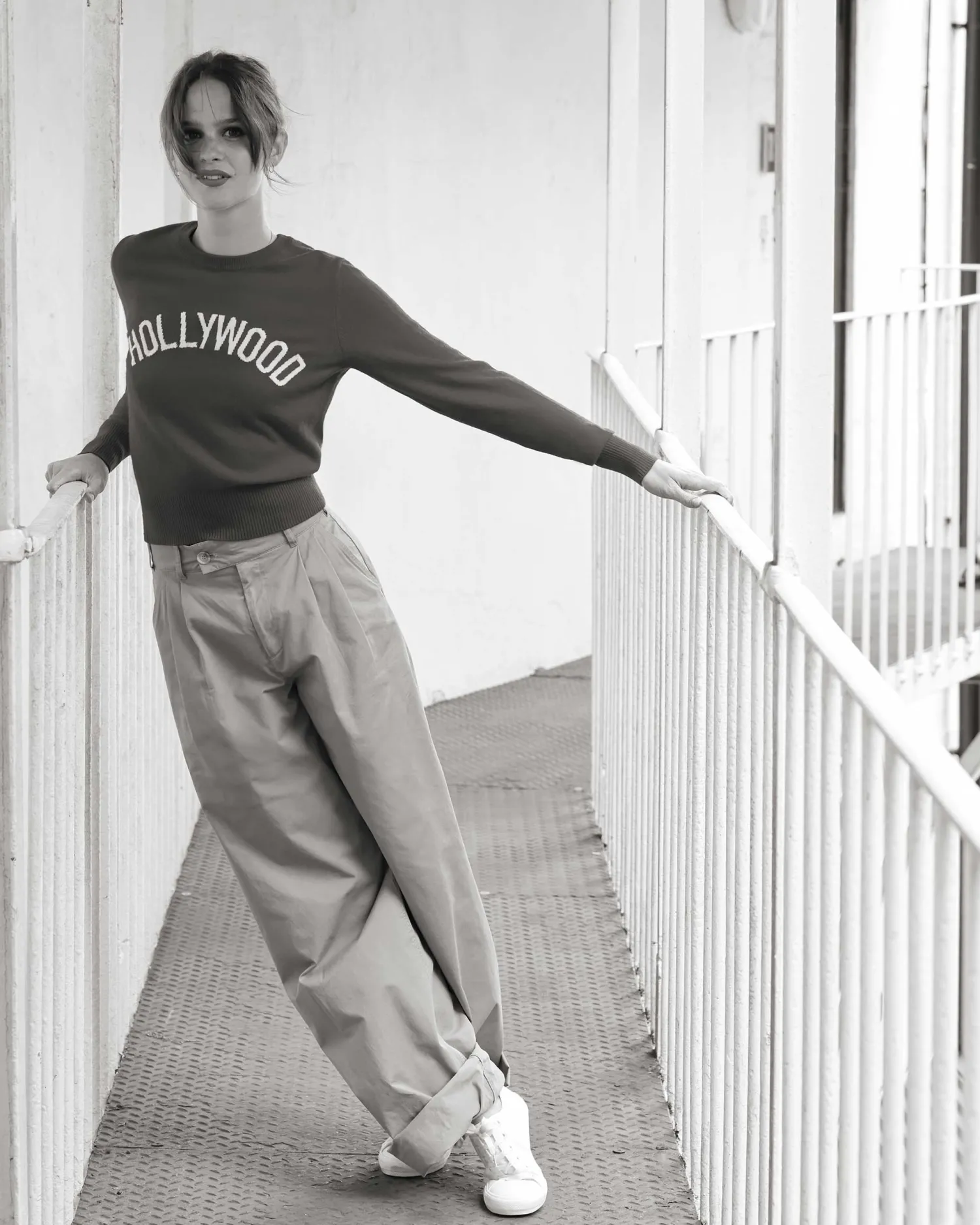 Women N.Peal Red | Organic Cashmere*Hollywood Authentic The Hollywood