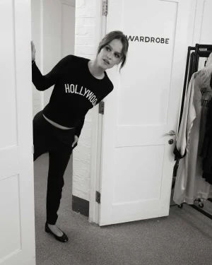 Women N.Peal Black | Organic Cashmere*Hollywood Authentic The Hollywood