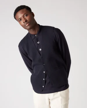 Women N.Peal Navy | Navy*Men's Chelsea Cashmere Waistcoat