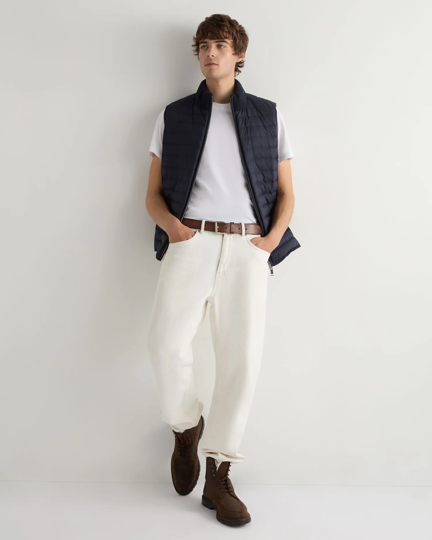 Women N.Peal Navy | Navy*Men's Reversible Cotton Blend Gilet