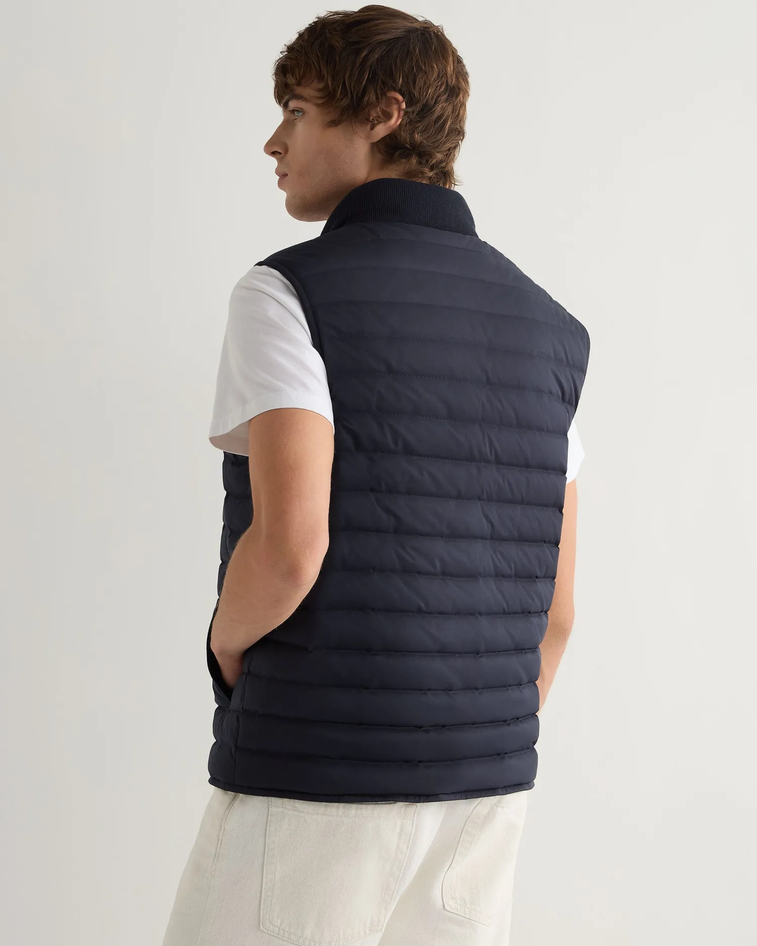 Women N.Peal Navy | Navy*Men's Reversible Cotton Blend Gilet