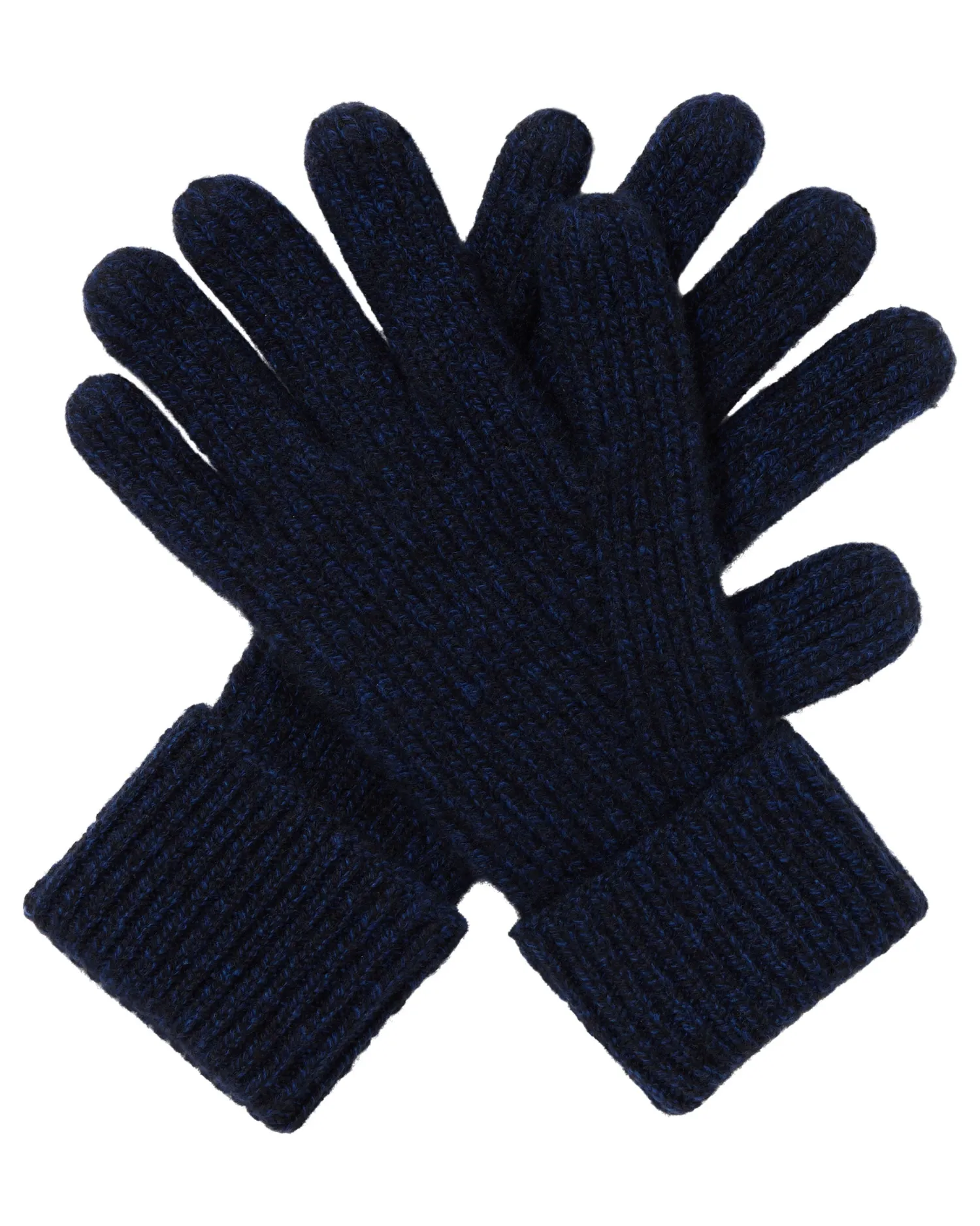 N.Peal Gloves*Men's Ribbed Cashmere Gloves