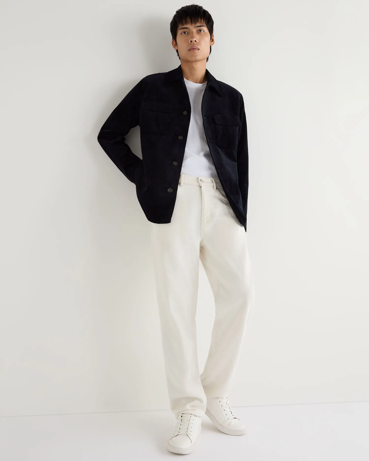 Women N.Peal Navy | Navy*Men's Scala Cord Overshirt