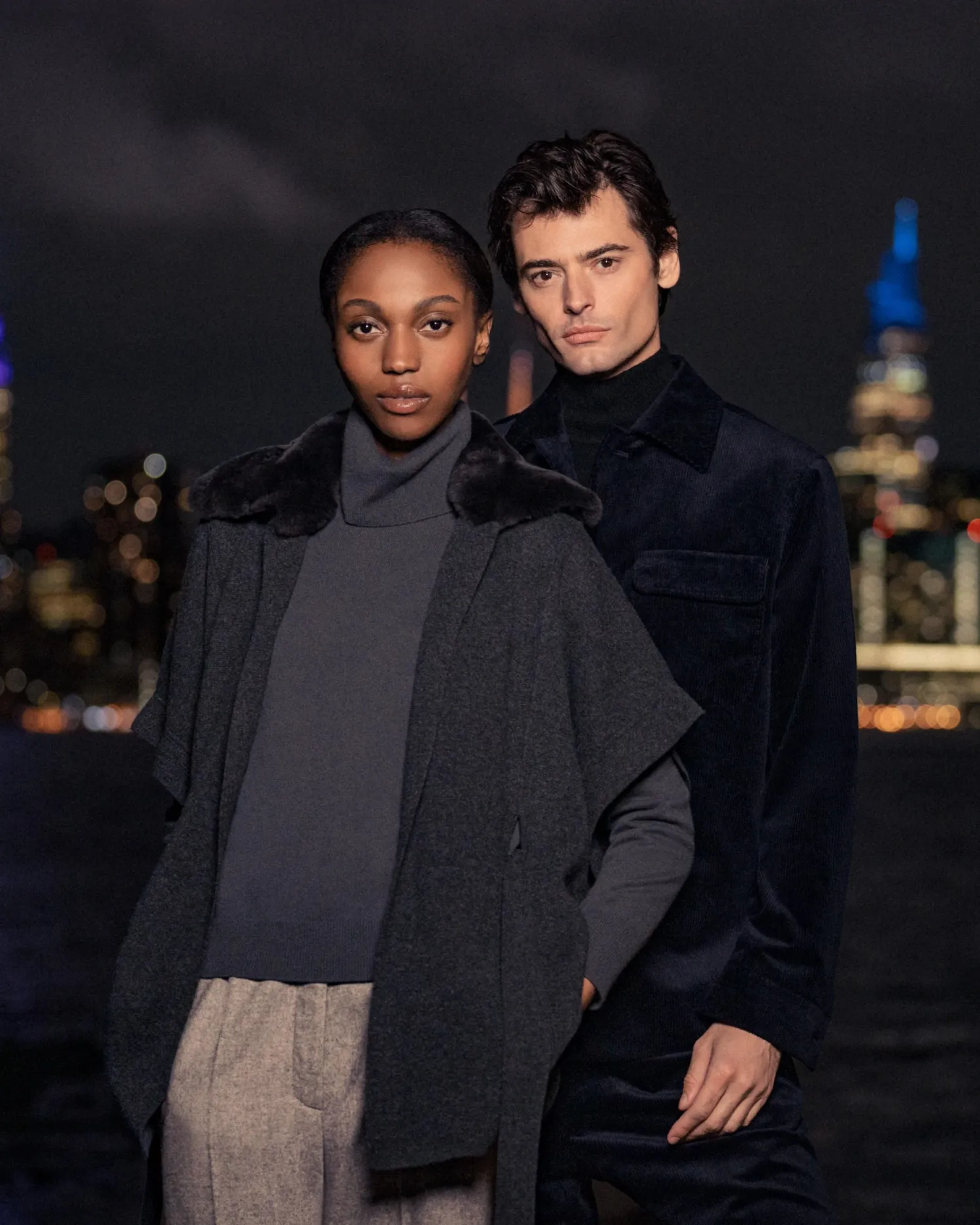 Women N.Peal Navy | Navy*Men's Scala Cord Overshirt