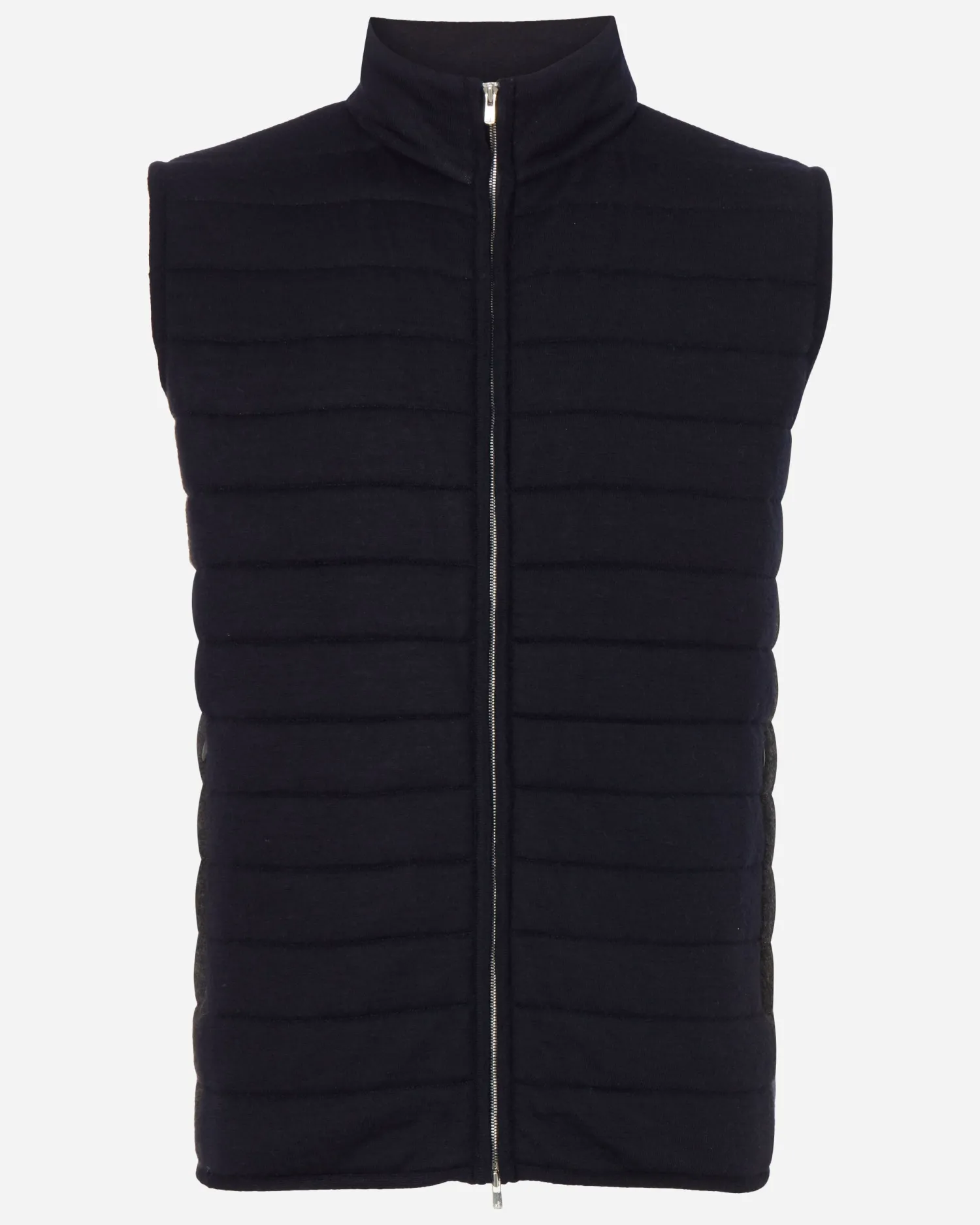 Women N.Peal Navy | Navy*Men's Smithfield Fine Gauge Cashmere Padded Gilet