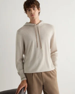 Women N.Peal Natural | Natural*Men's Sweatshirt Style Cashmere Hoodie