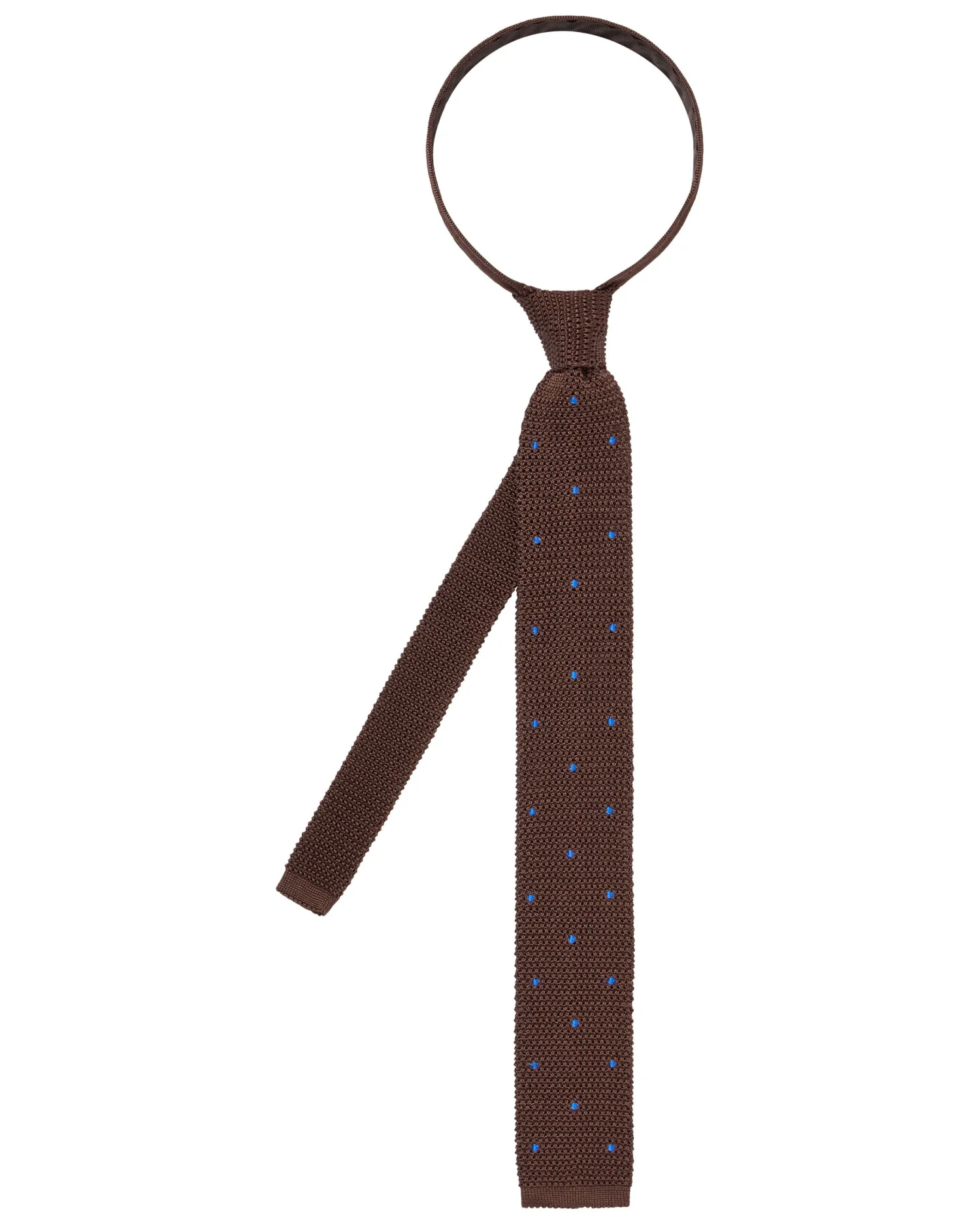 N.Peal Ties*Men's Tricot Pois Silk Tie