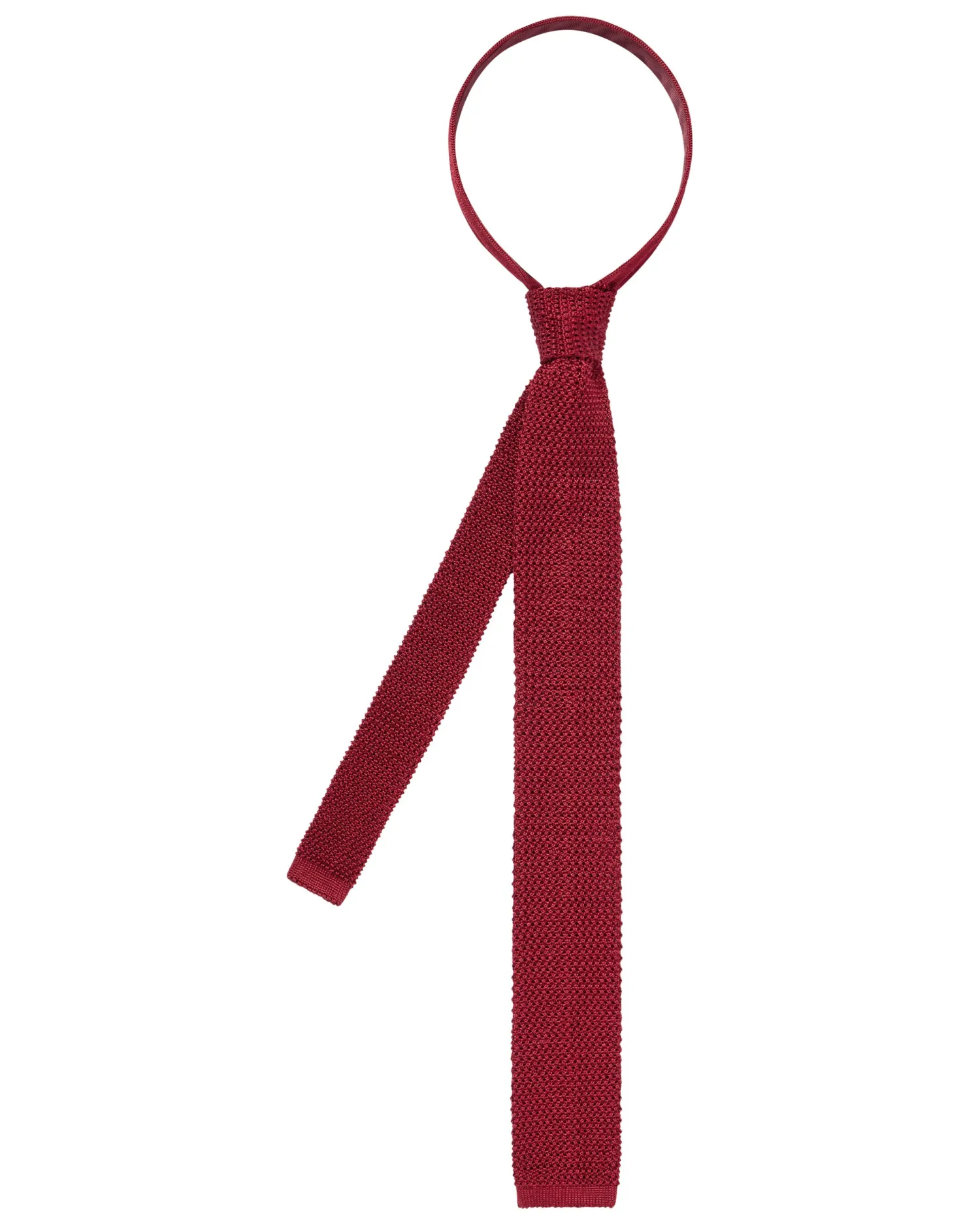 N.Peal Ties*Men's Tricot Solid Silk Tie