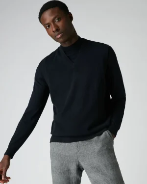 Women N.Peal Navy | Navy*Men's Westminster Cashmere Slipover