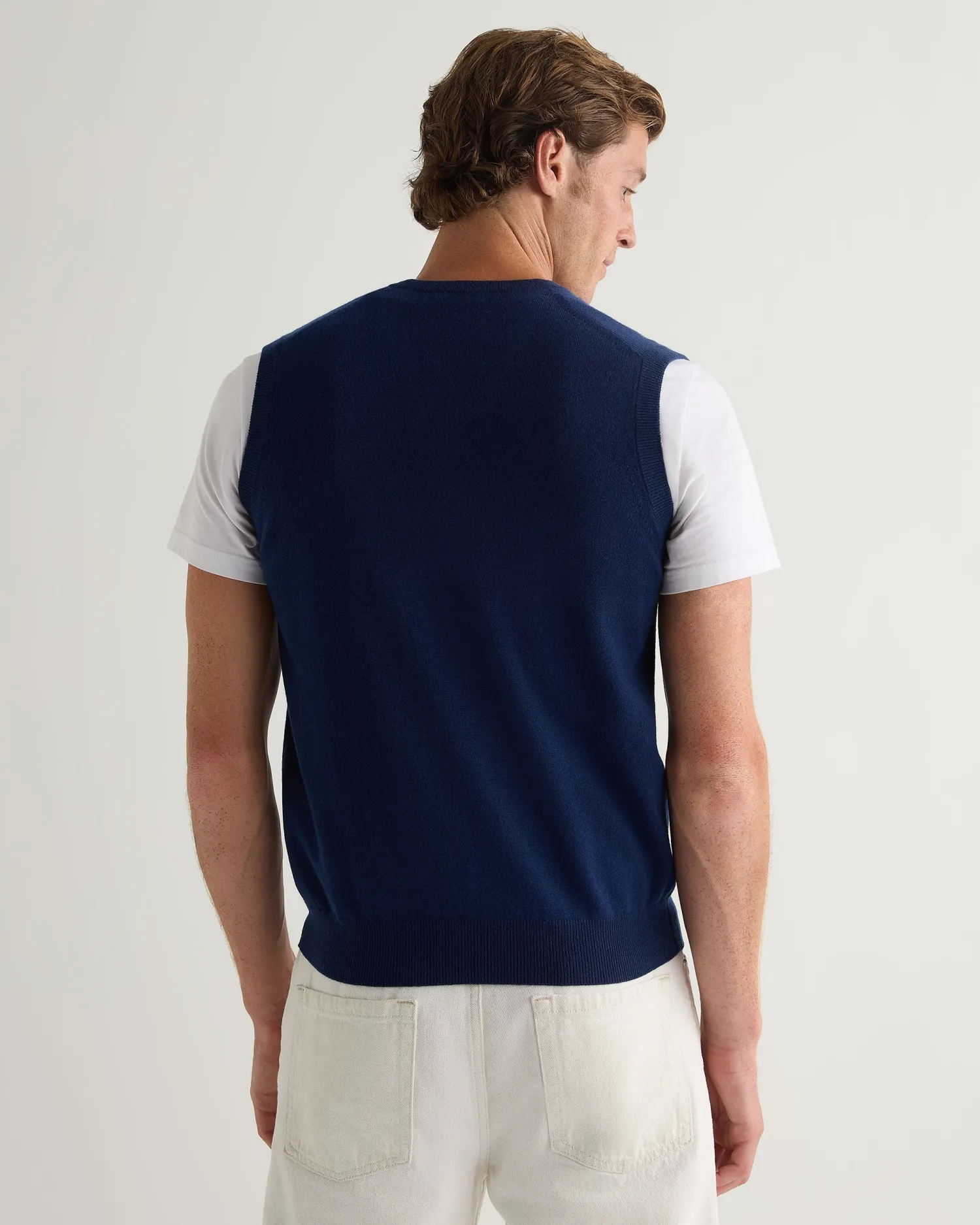 Women N.Peal Blue | Blue*Men's Westminster Cashmere Slipover