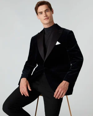 Women N.Peal Navy | Navy*Men's Woven Tux Jacket