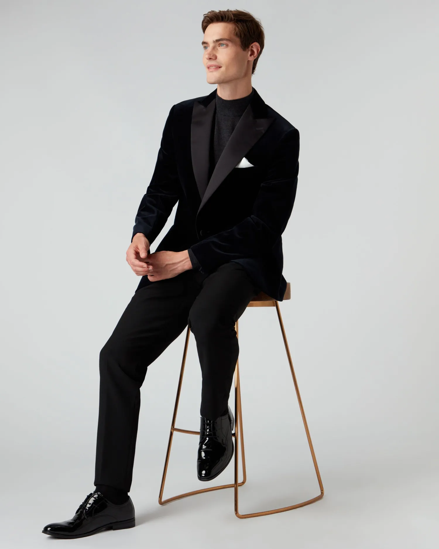 Women N.Peal Navy | Navy*Men's Woven Tux Jacket