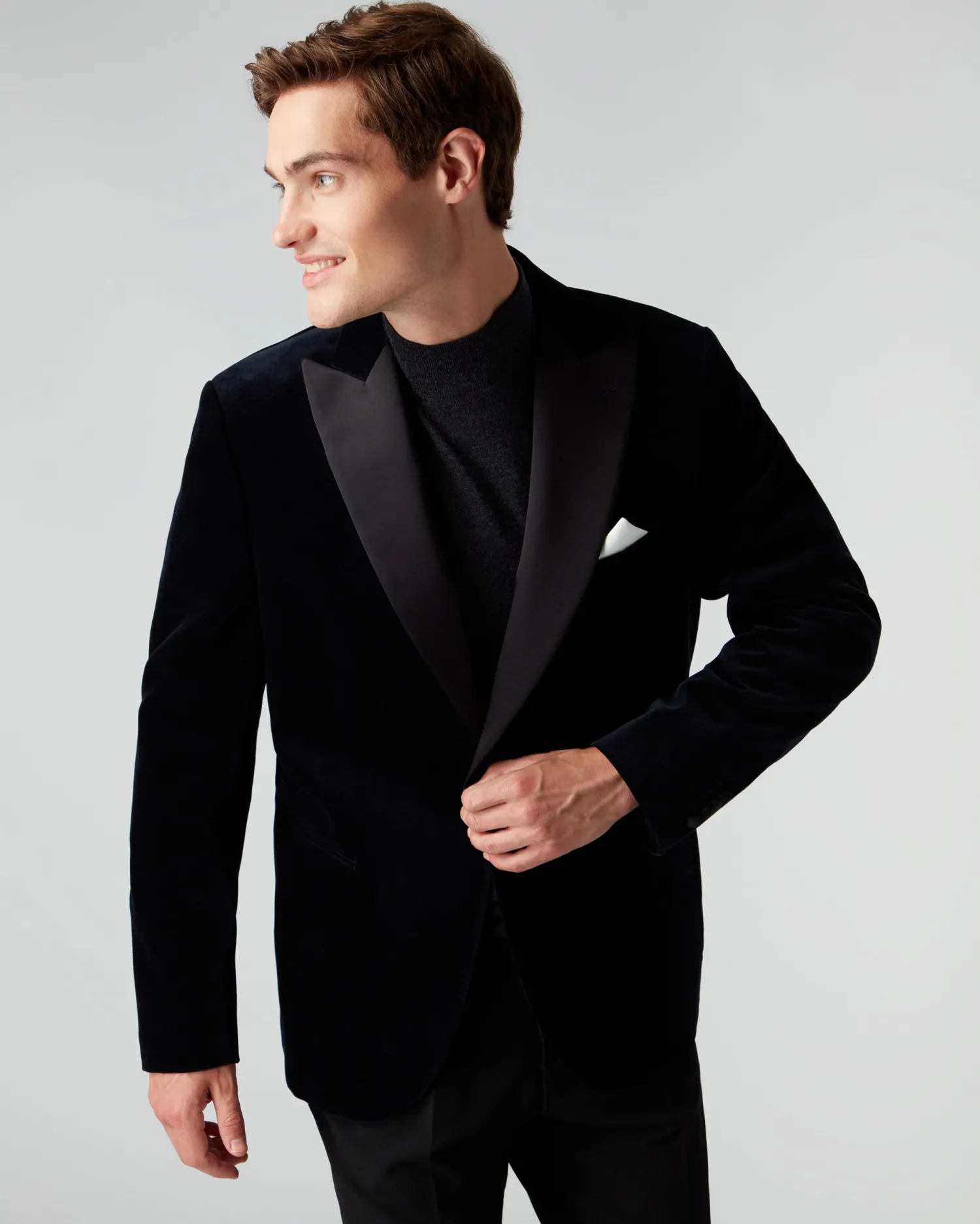 Women N.Peal Navy | Navy*Men's Woven Tux Jacket