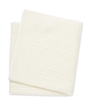 N.Peal Baby*Pointelle Baby Cashmere Blanket