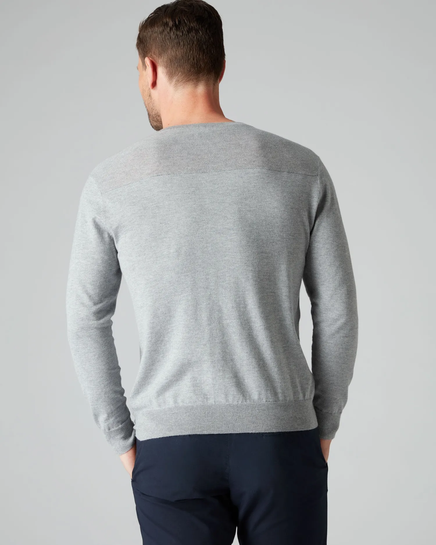 Women N.Peal James Bond Jumpers & Sweaters | James Bond Shirts*007 Round Neck Cotton Cashmere Henley