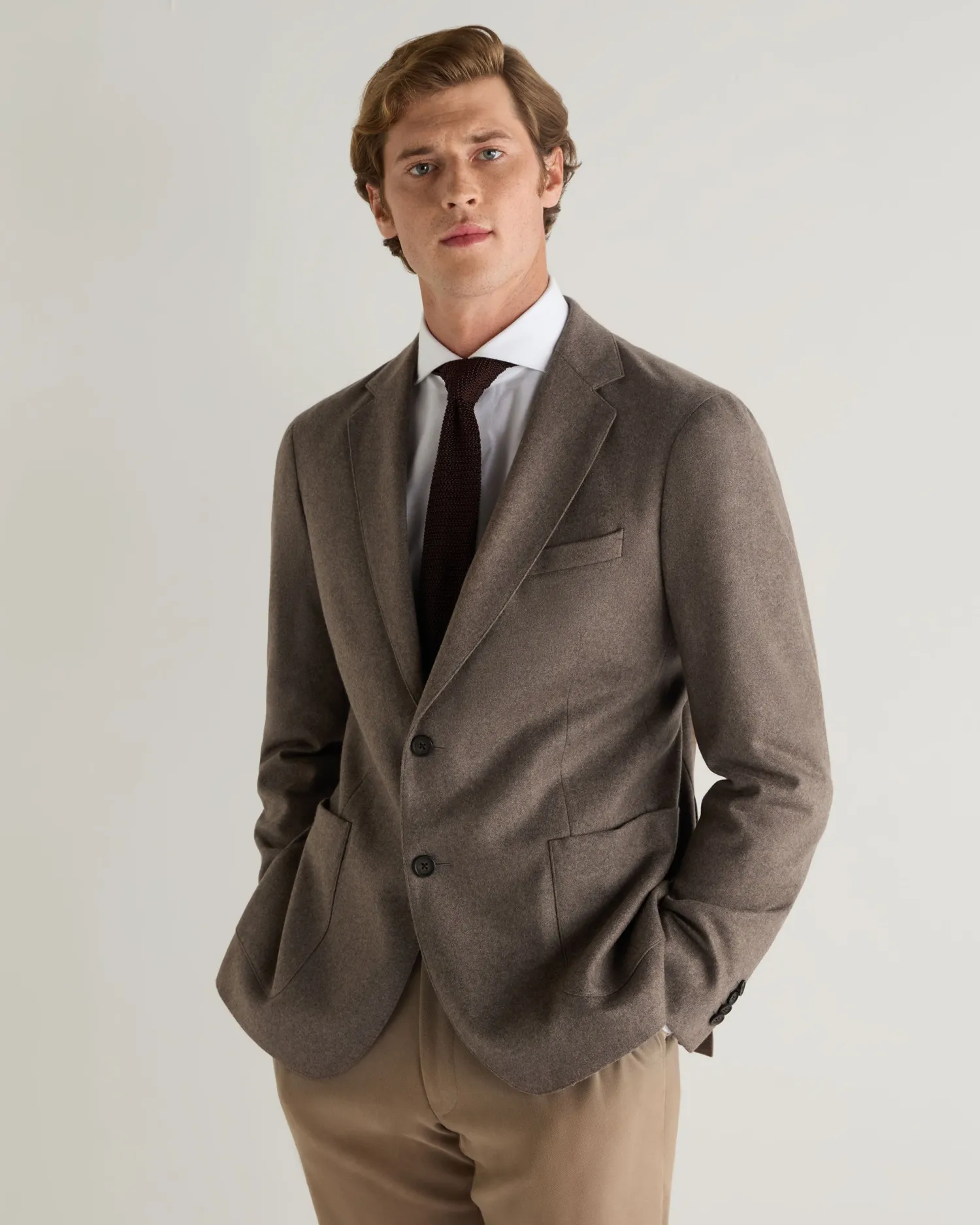 Women N.Peal James Bond Jackets | Natural*007 Ultra Soft Jacket