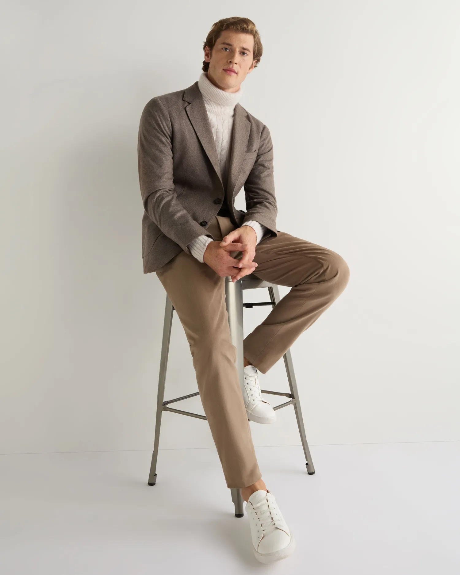 Women N.Peal James Bond Jackets | Natural*007 Ultra Soft Jacket