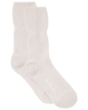 Women N.Peal Homeware | Socks & Slippers*Unisex Cashmere Rib Bed Socks