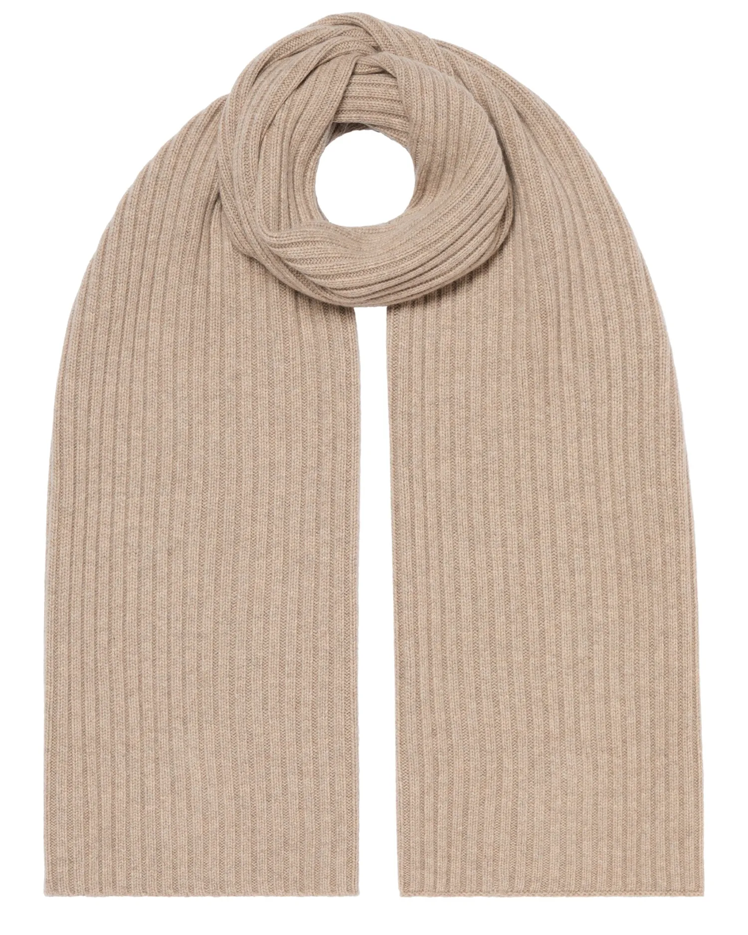Women N.Peal Scarves | Cashmere Scarves*Unisex Chunky Rib Cashmere Scarf