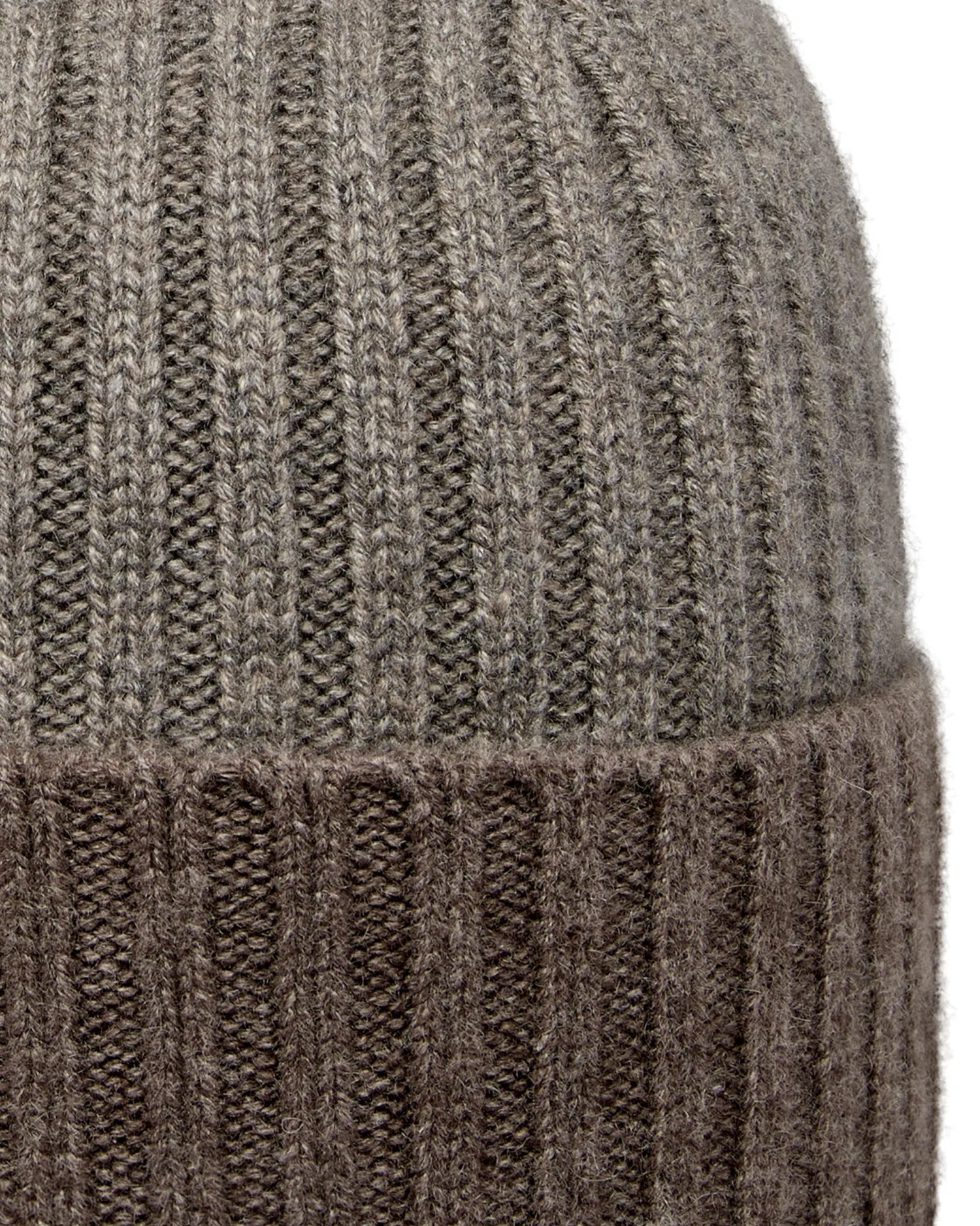 Women N.Peal Hats | Hats*Unisex Chunky Rib Contrast Cashmere Hat