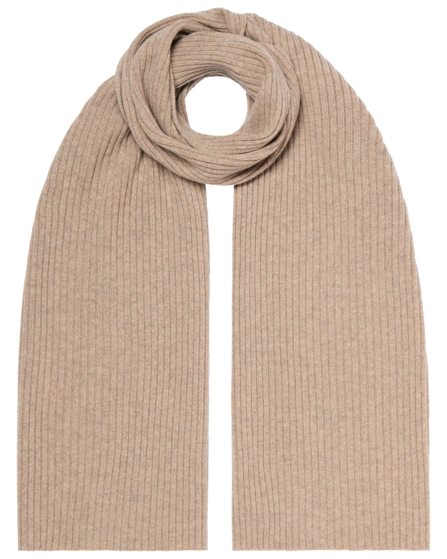 Women N.Peal Scarves | Cashmere Scarves*Unisex Short Ribbed Cashmere Scarf