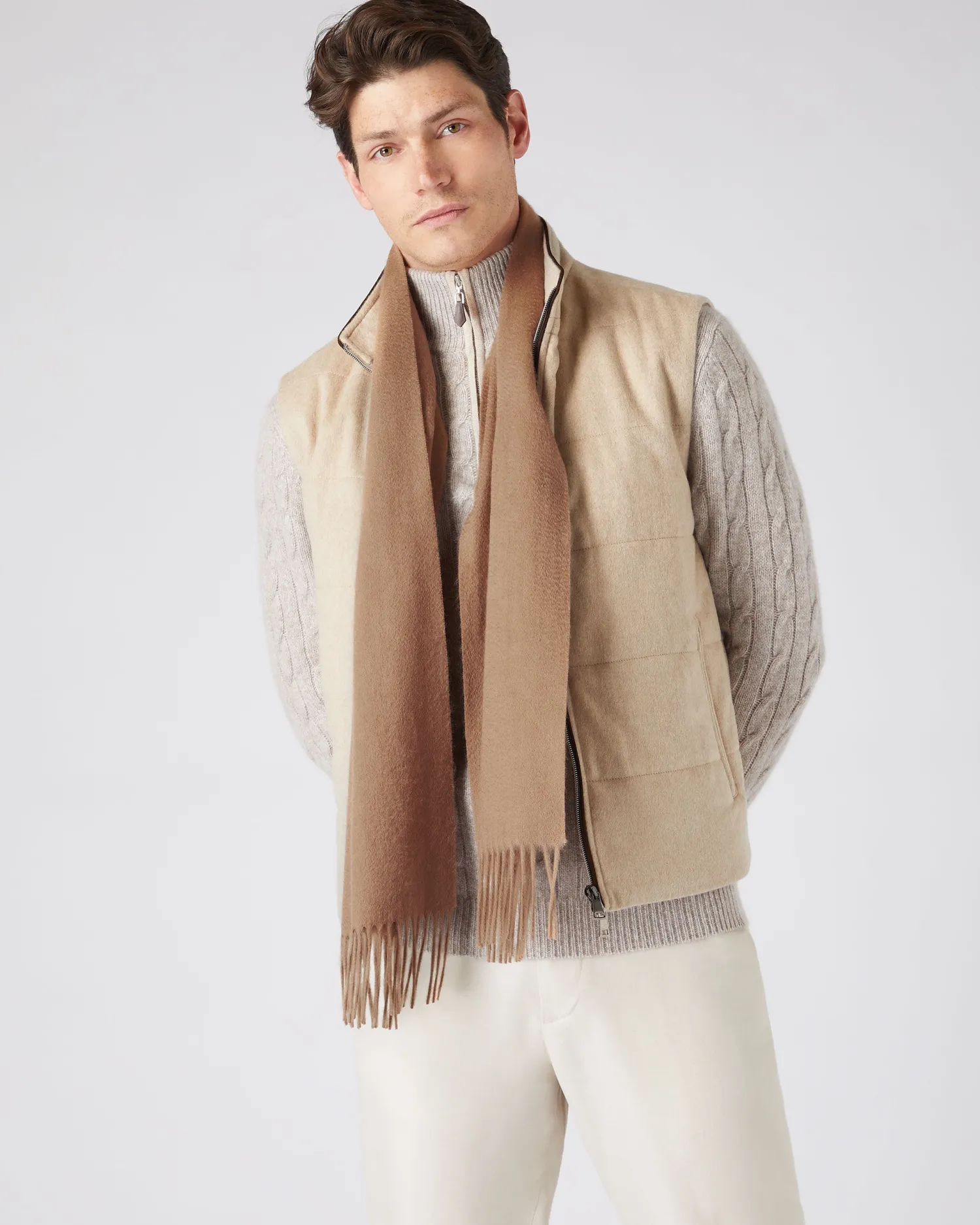 Women N.Peal Scarves | Cashmere Scarves*Unisex Woven Cashmere Scarf