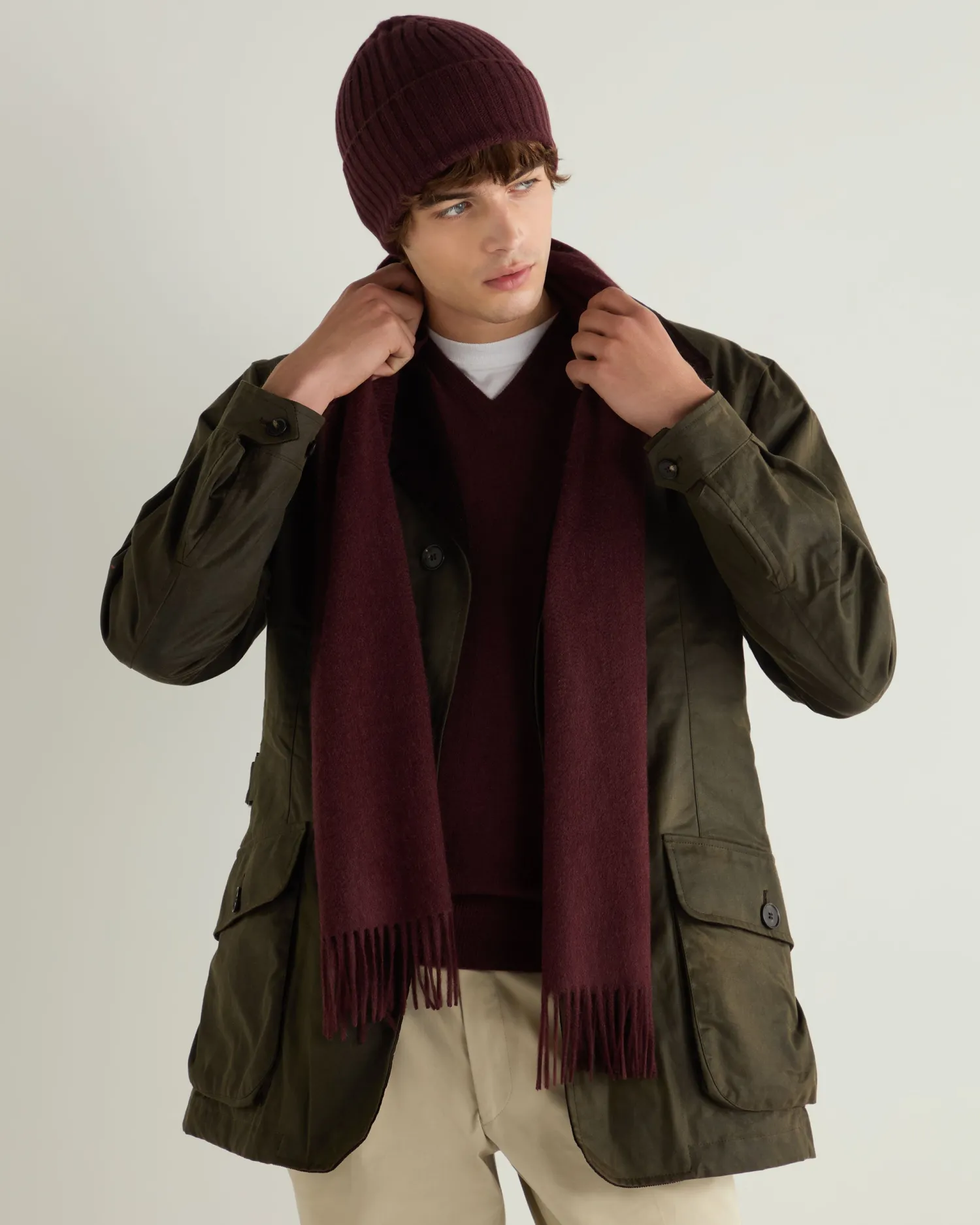 Women N.Peal Scarves | Cashmere Scarves*Unisex Woven Cashmere Scarf