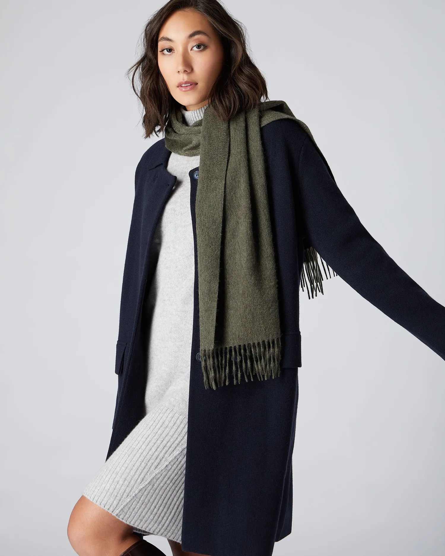 Women N.Peal Scarves | Cashmere Scarves*Unisex Woven Cashmere Scarf