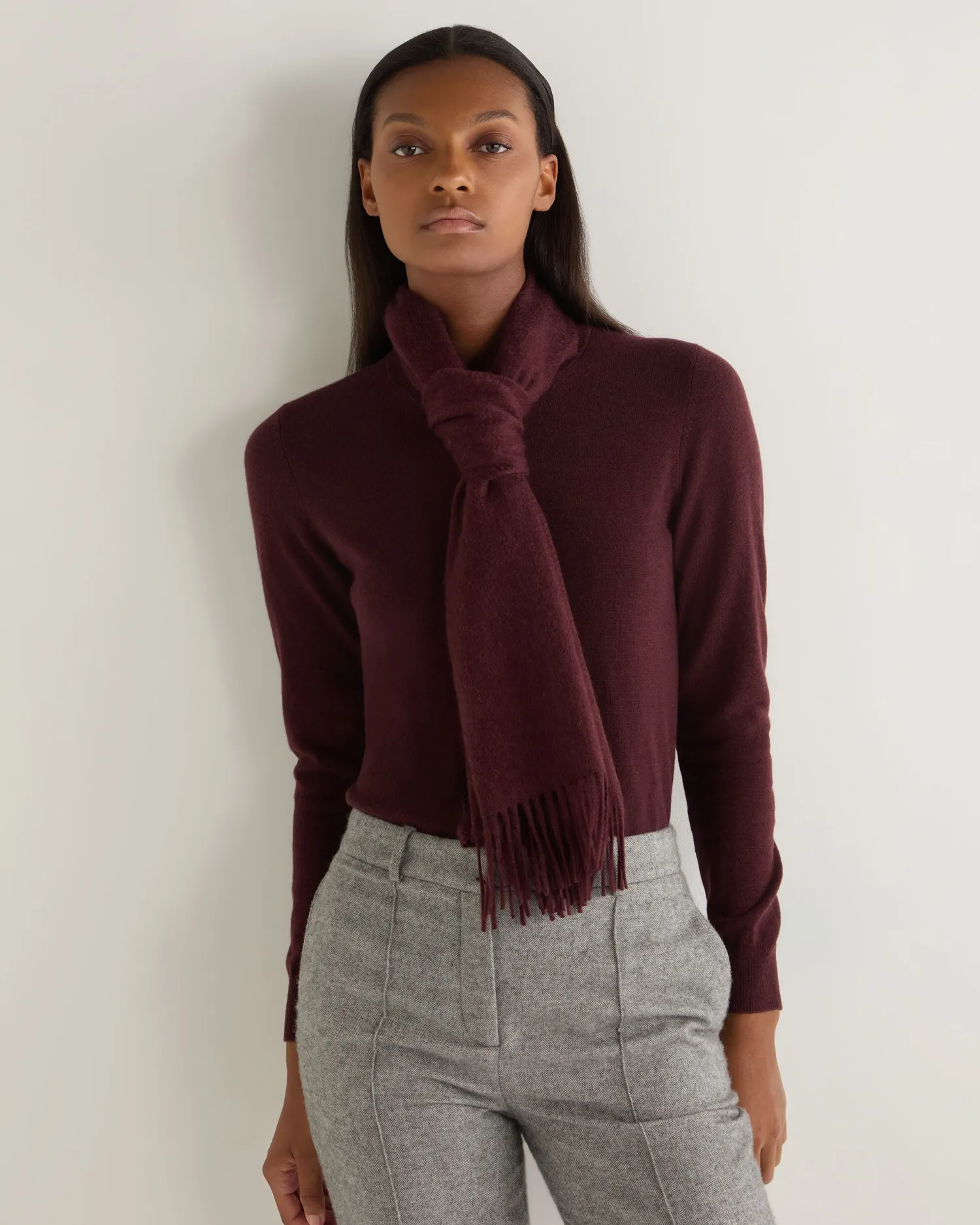 Women N.Peal Scarves | Cashmere Scarves*Unisex Woven Cashmere Scarf