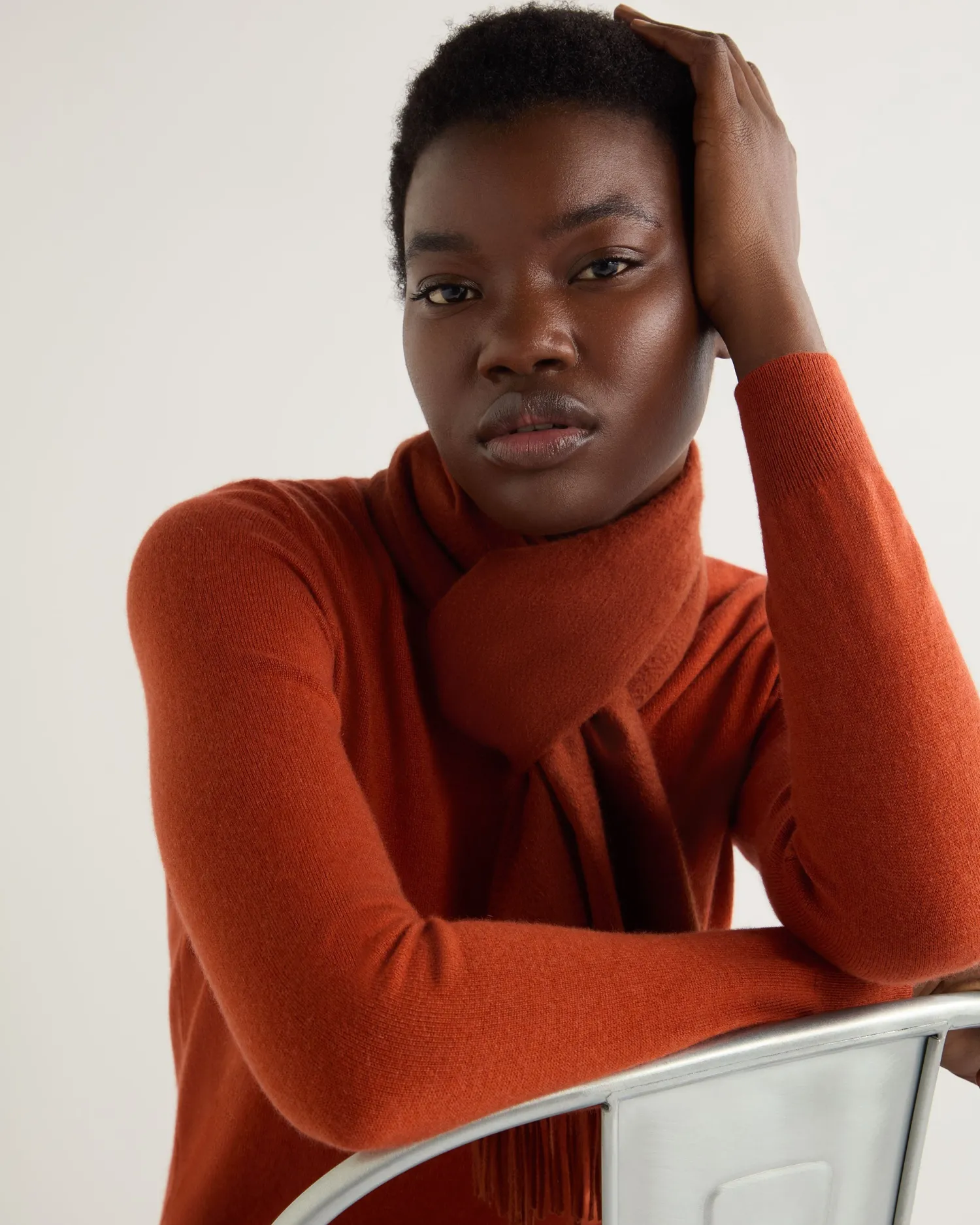 Women N.Peal Scarves | Cashmere Scarves*Unisex Woven Cashmere Scarf