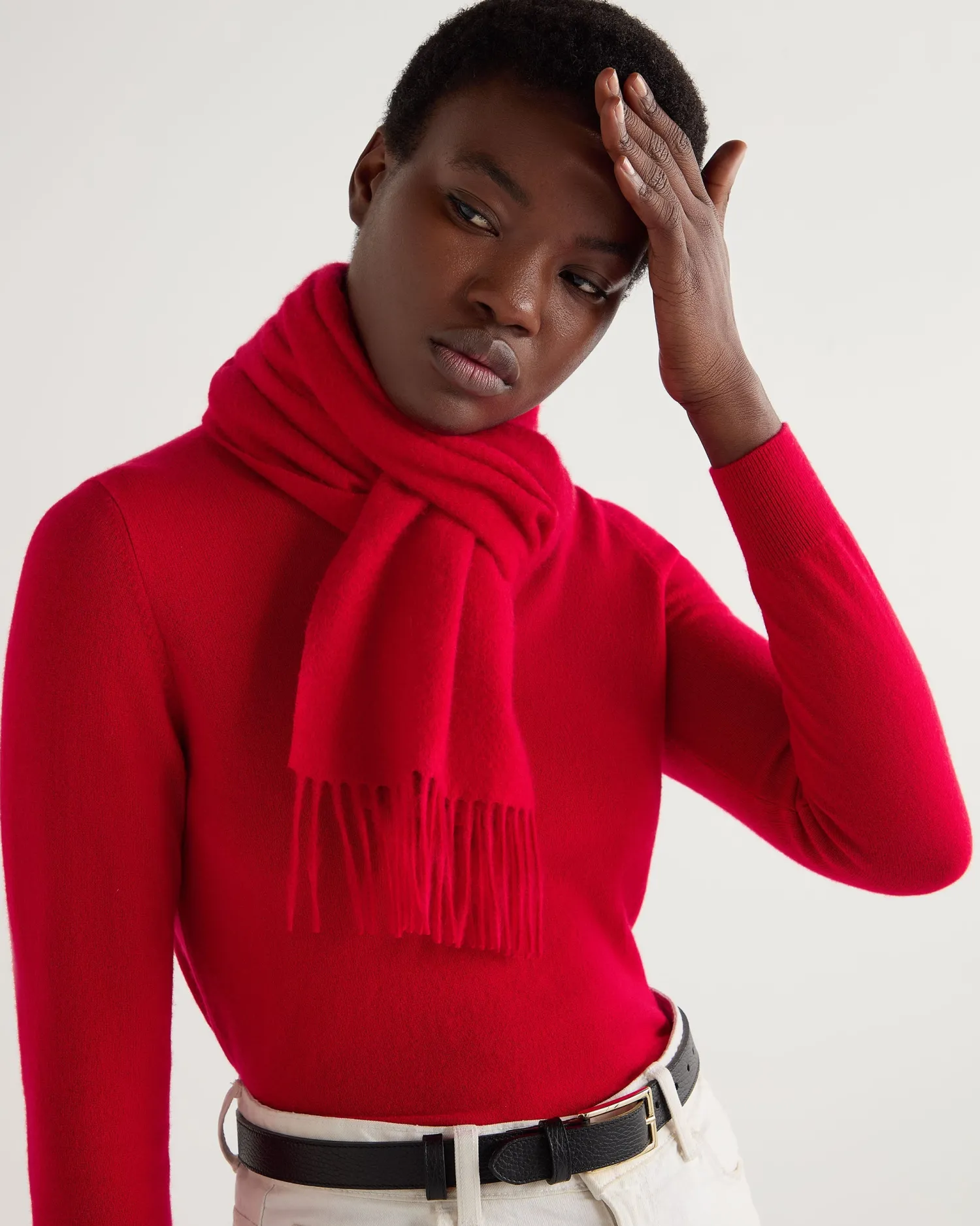 Women N.Peal Scarves | Cashmere Scarves*Unisex Woven Cashmere Scarf