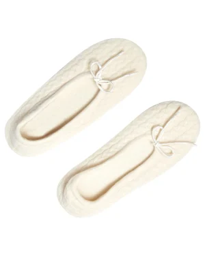 Women N.Peal Homeware | Slippers & Socks*Women's Cable Cashmere Slippers