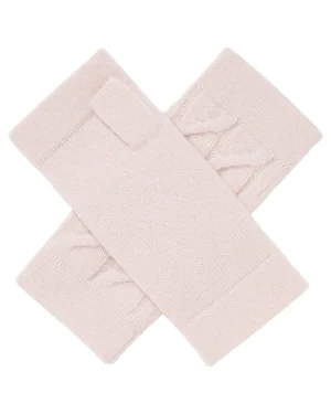 Women N.Peal Gloves | Organic Cashmere*Women's Cable Fingerless Cashmere Gloves