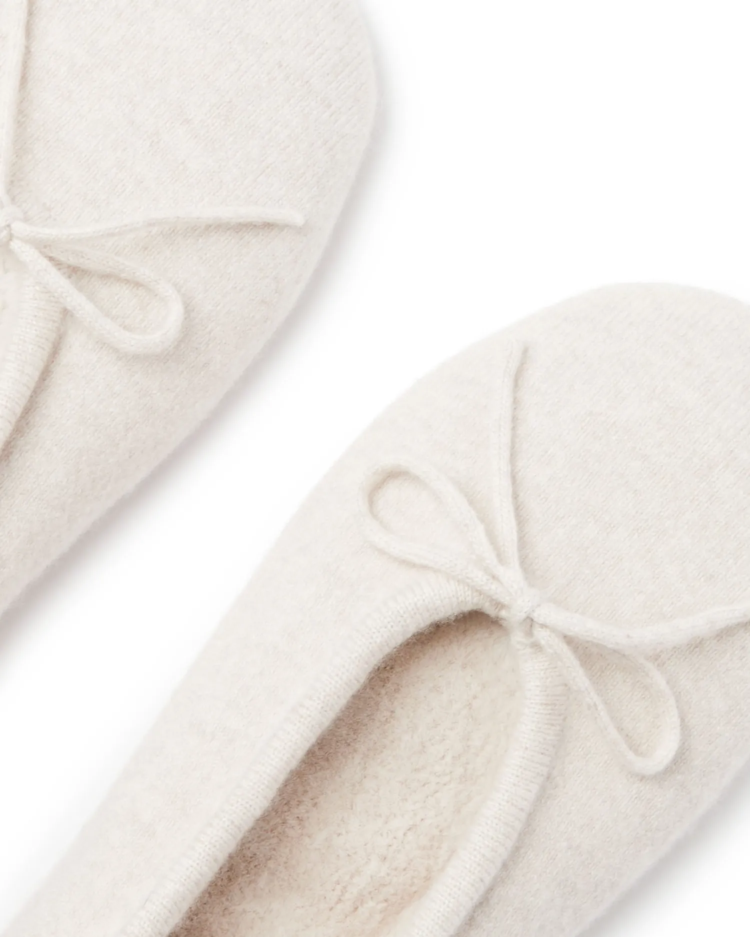Women N.Peal Homeware | Fur Trim Accessories*Women's Fur Lined Cashmere Slippers