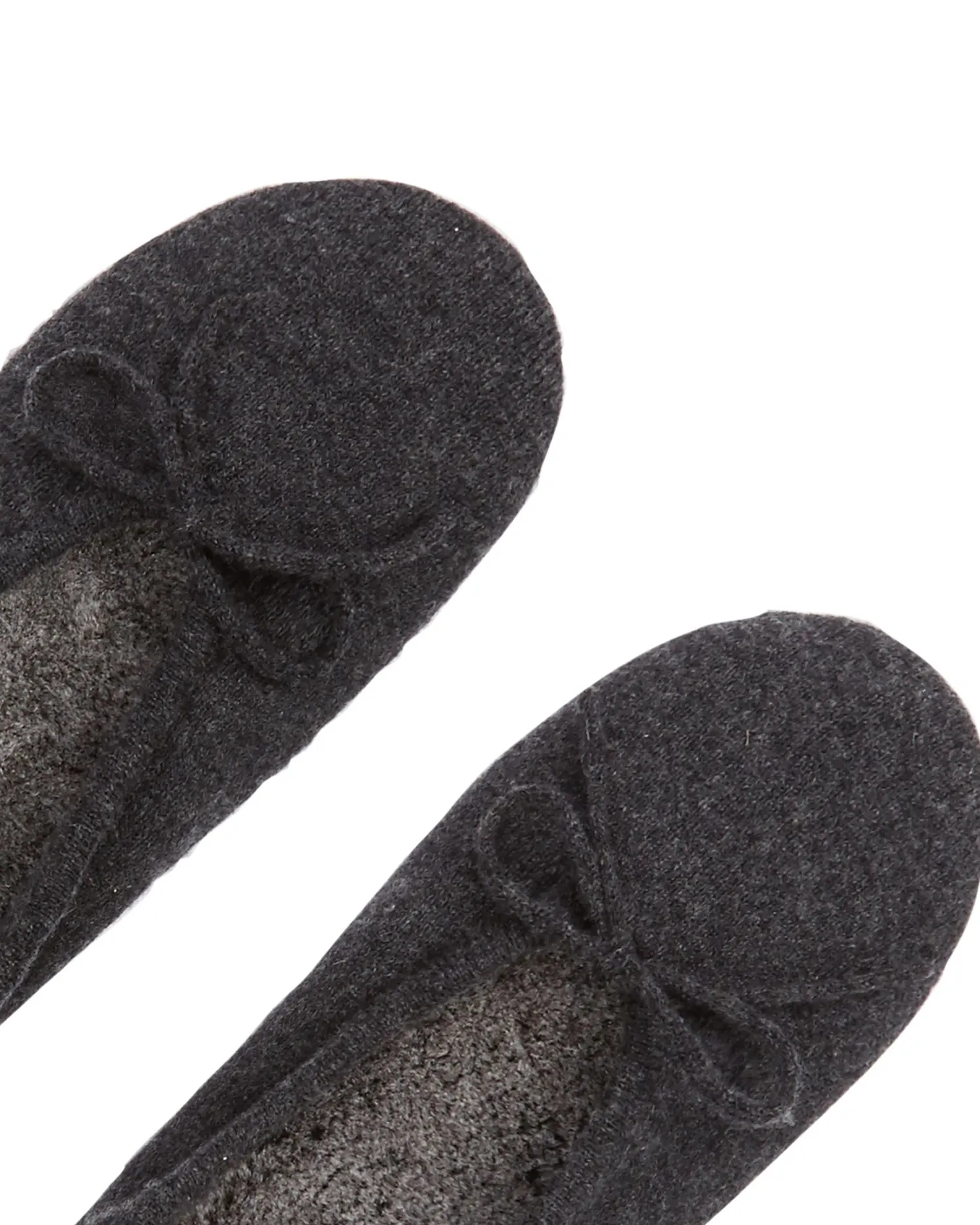 Women N.Peal Homeware | Fur Trim Accessories*Women's Fur Lined Cashmere Slippers
