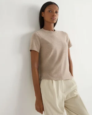Women N.Peal Natural | Brown*Women's Lottie Cashmere T-Shirt