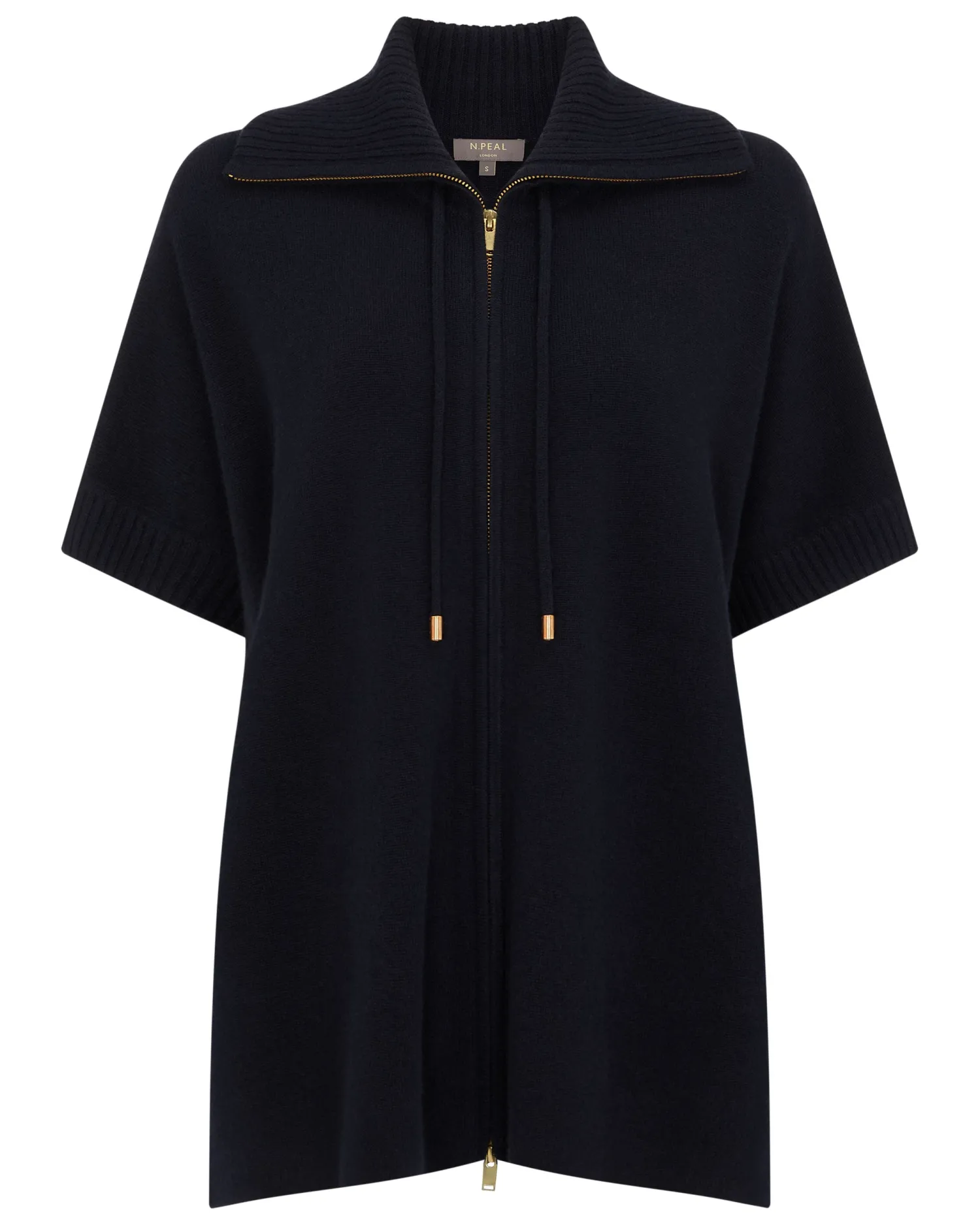 Women N.Peal Navy | Blue*Women's Milano Knitted Cashmere Cape