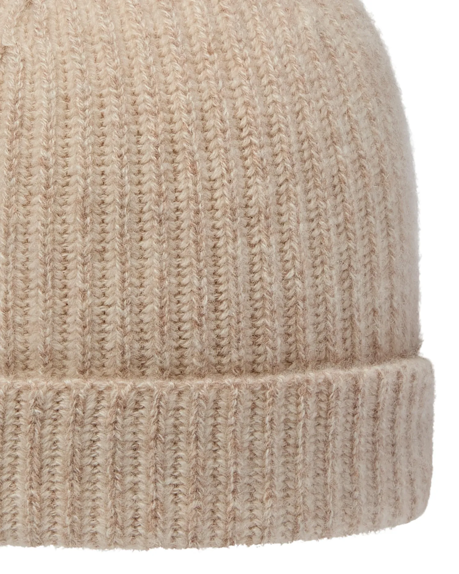 Women N.Peal Hats | Organic Cashmere*Women's Plated Ribbed Cashmere Hat