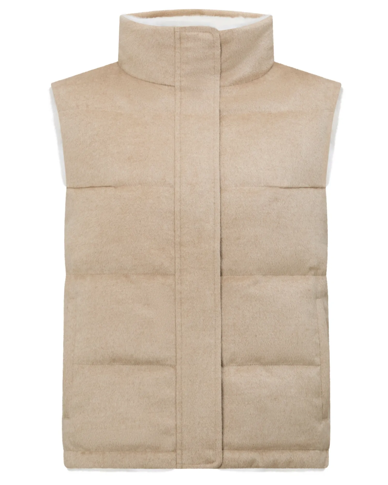 Women N.Peal Natural | Brown*Women's Reversible Rex Gilet PRE-ORDER