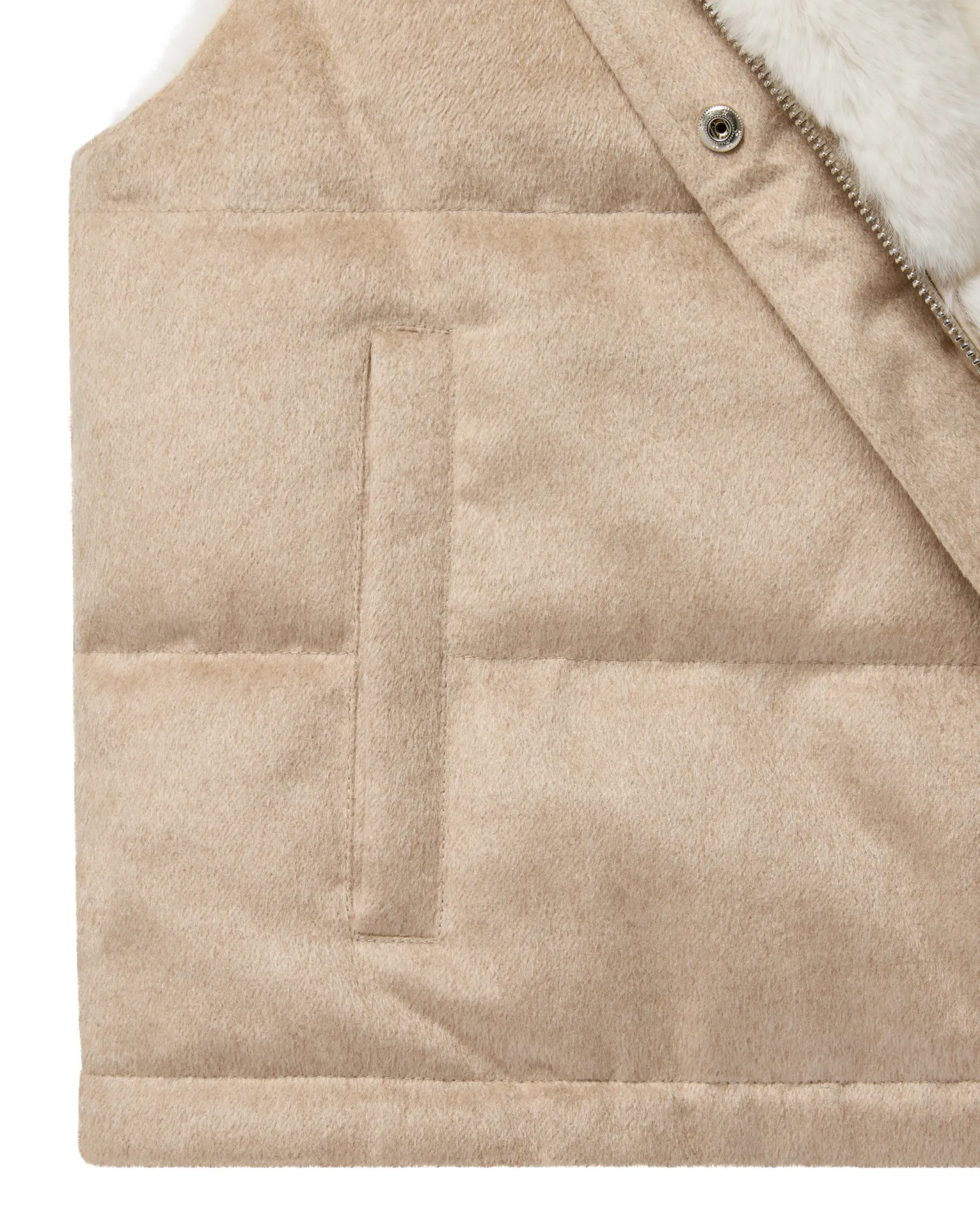 Women N.Peal Natural | Brown*Women's Reversible Rex Gilet PRE-ORDER