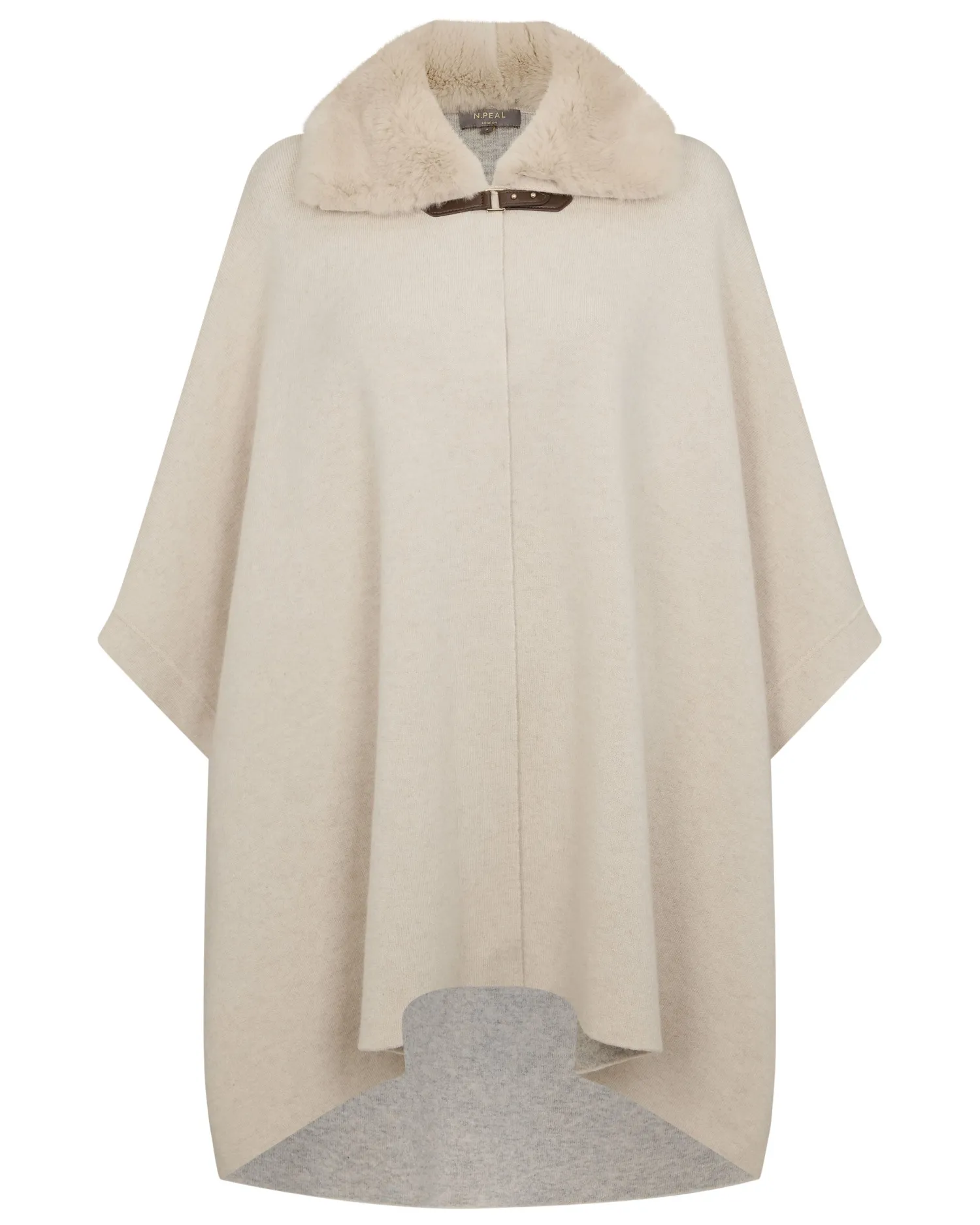 Women N.Peal White | Natural*Women's Rex Collar Cape