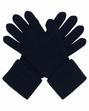 Women N.Peal Gloves | Organic Cashmere*Women's Ribbed Cashmere Gloves
