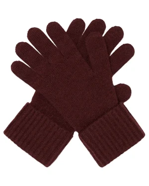 Women N.Peal Gloves | Organic Cashmere*Women's Ribbed Cashmere Gloves