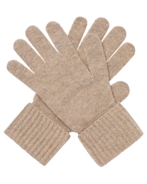 Women N.Peal Gloves | Organic Cashmere*Women's Ribbed Cashmere Gloves